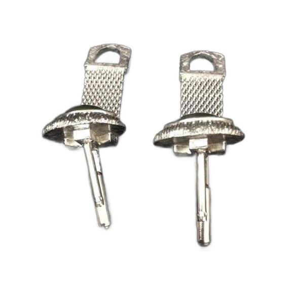 Vintage Green Moonstone Mesh Cufflinks, Gifts for Him - Picture 2 of 9